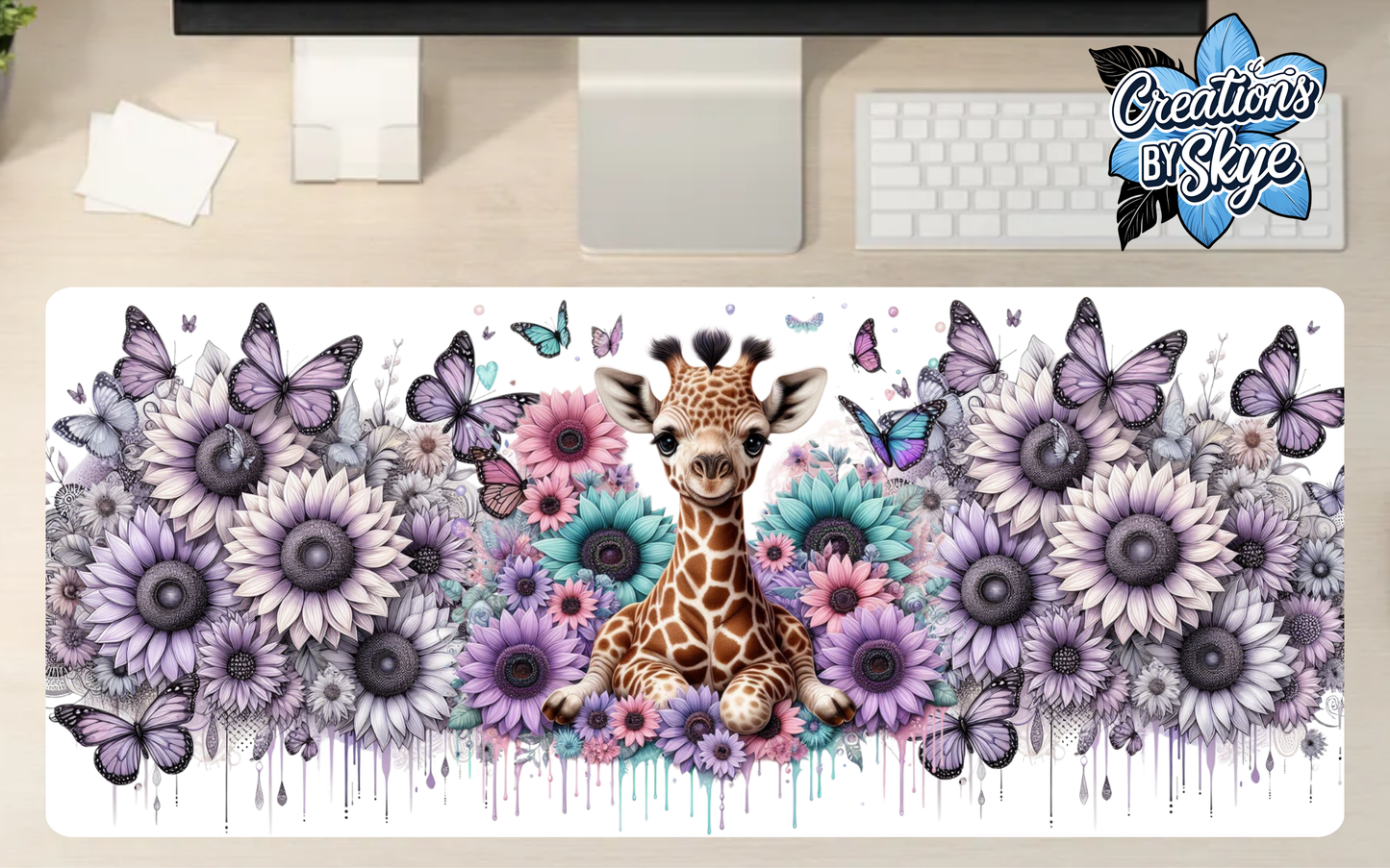 Giraffe Desk Mat