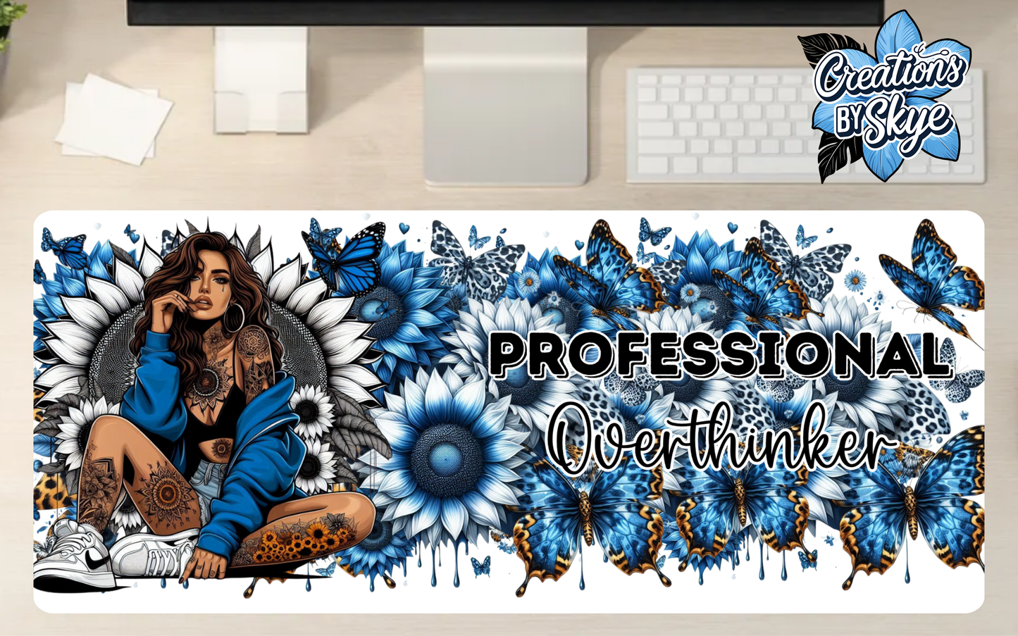 Professional Overthinker Desk Mat