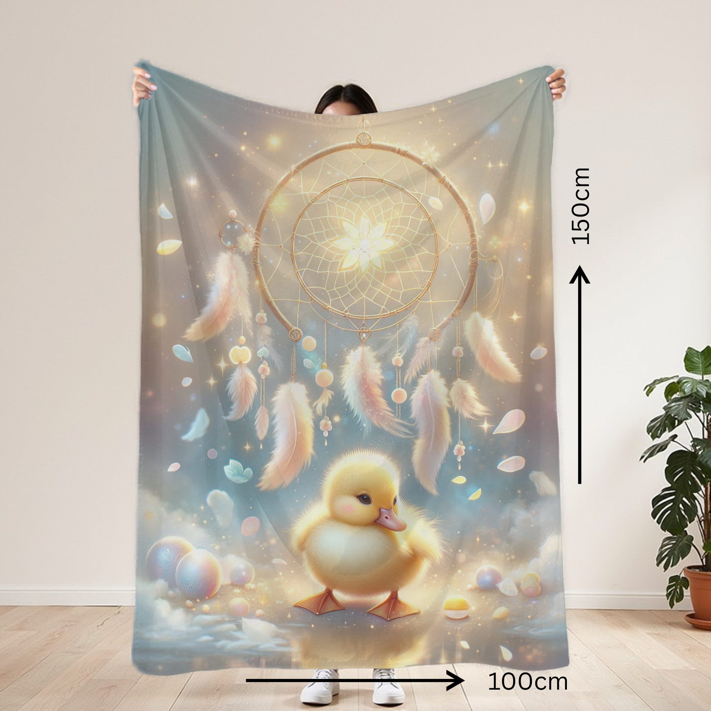 Duckling Mystical Lightweight Blanket 100cm x 150cm