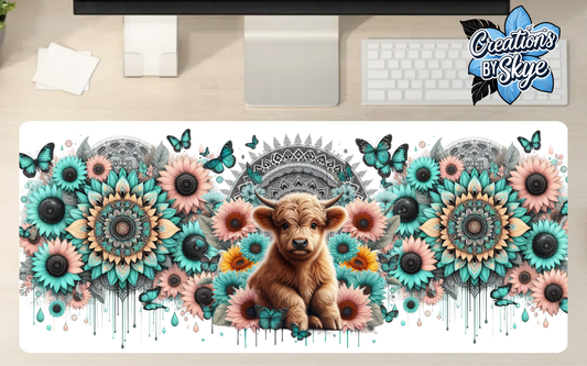 Highland Cow Desk Mat