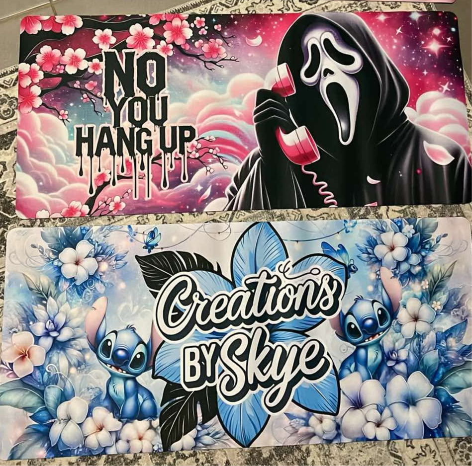 Custom Desk Mat 90cm (L) 40cm (H)