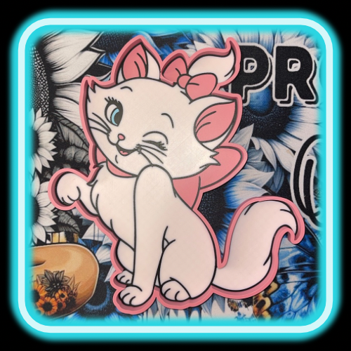 Pink Cat Trinket Tray